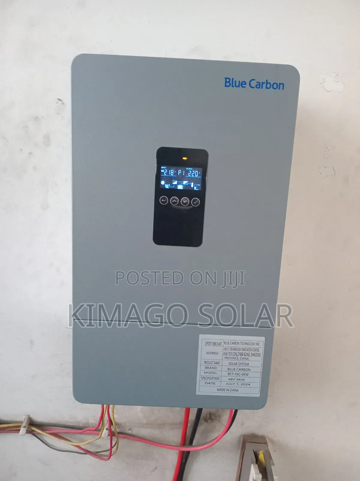 Solar Hybrid Inverter 6000 Heavy Duty
