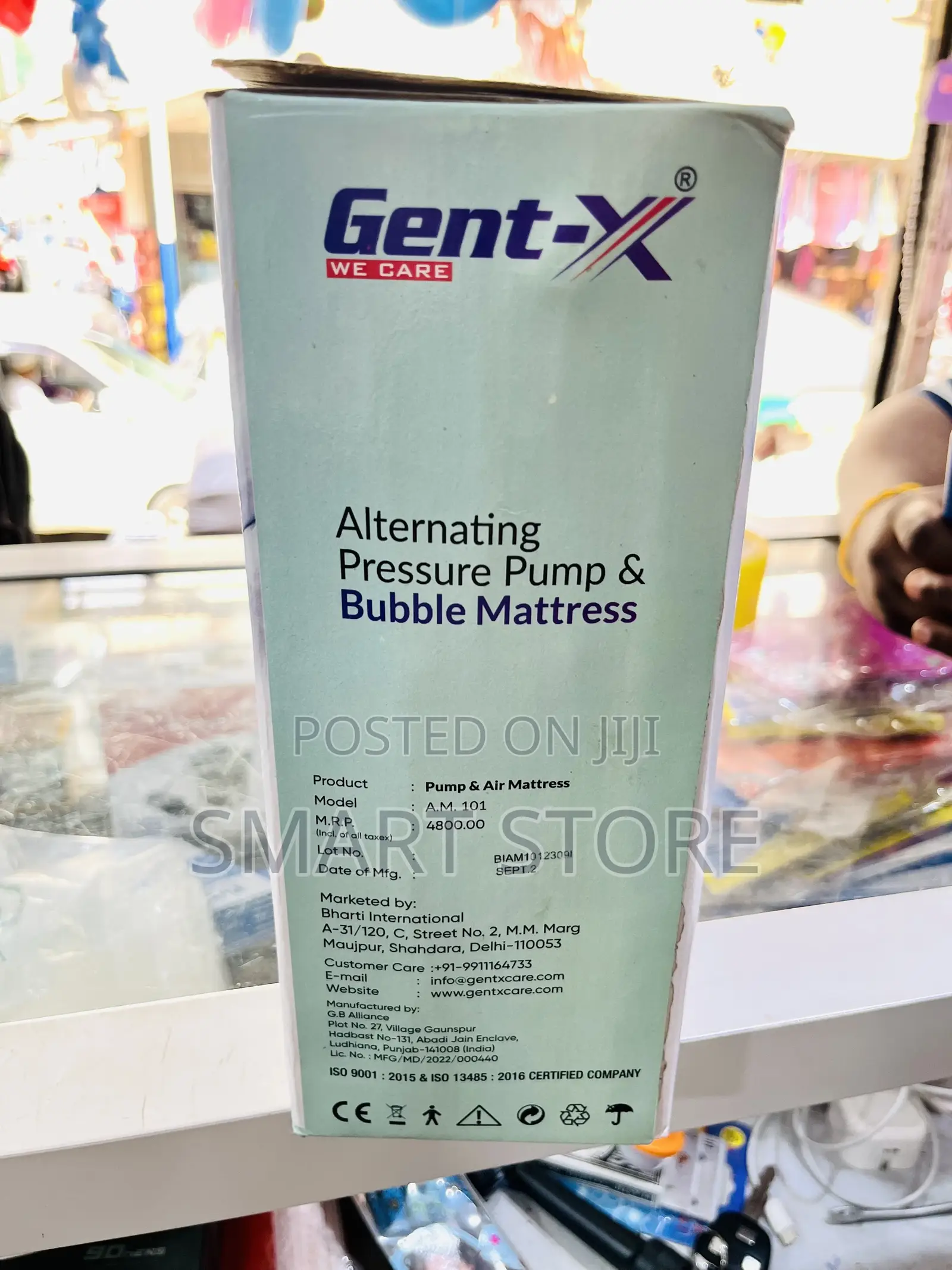 Gent-x Alternating Pressure Pump Bubble Mattress