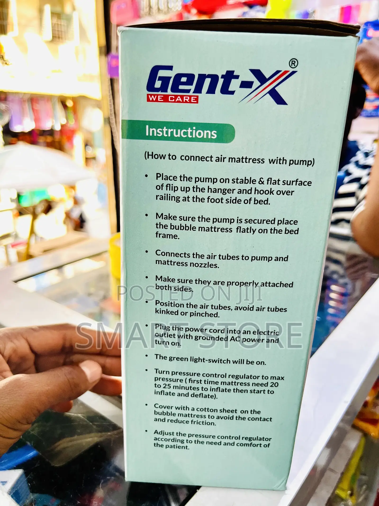 Gent-x Alternating Pressure Pump Bubble Mattress