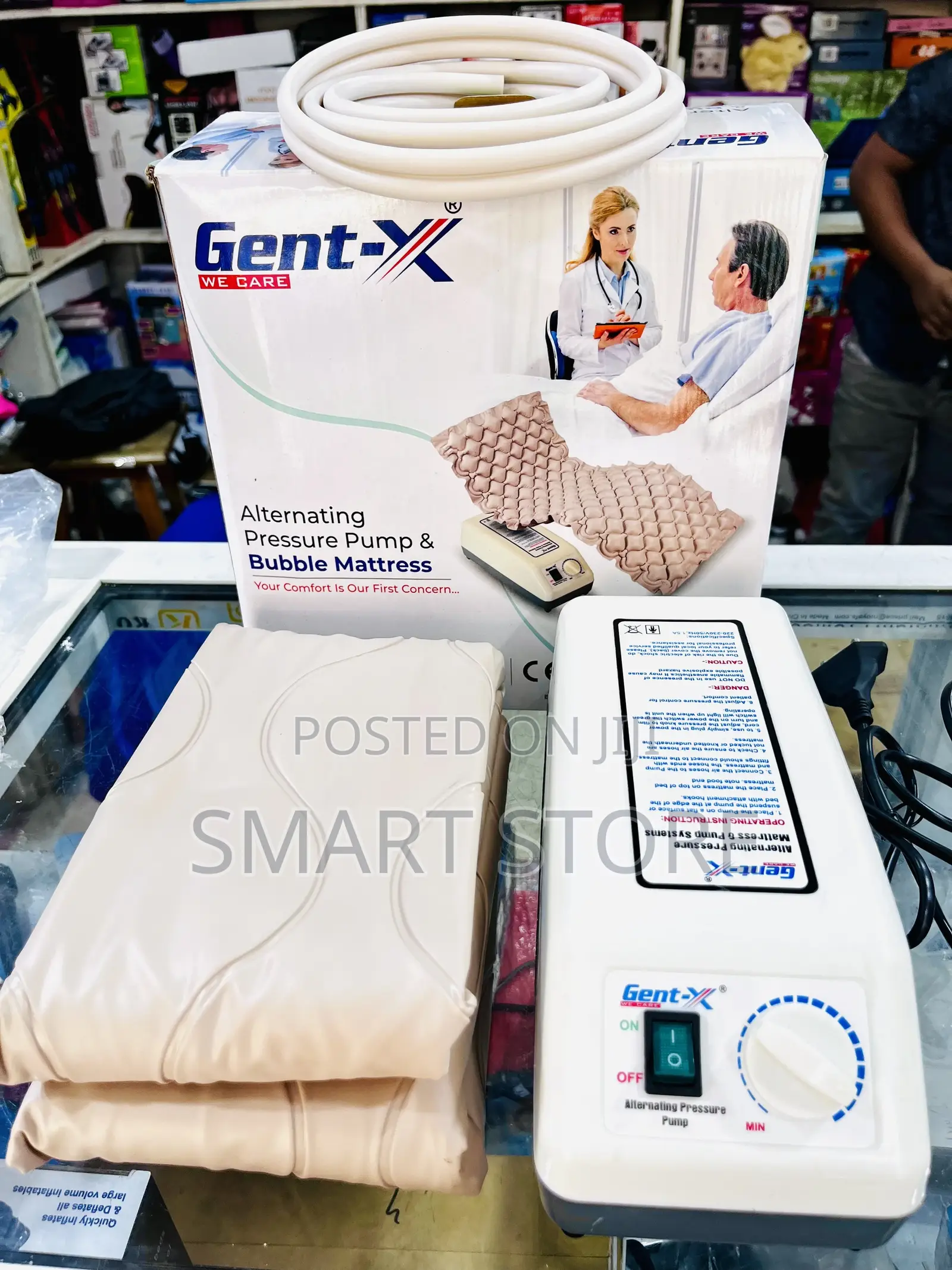Gent-x Alternating Pressure Pump Bubble Mattress