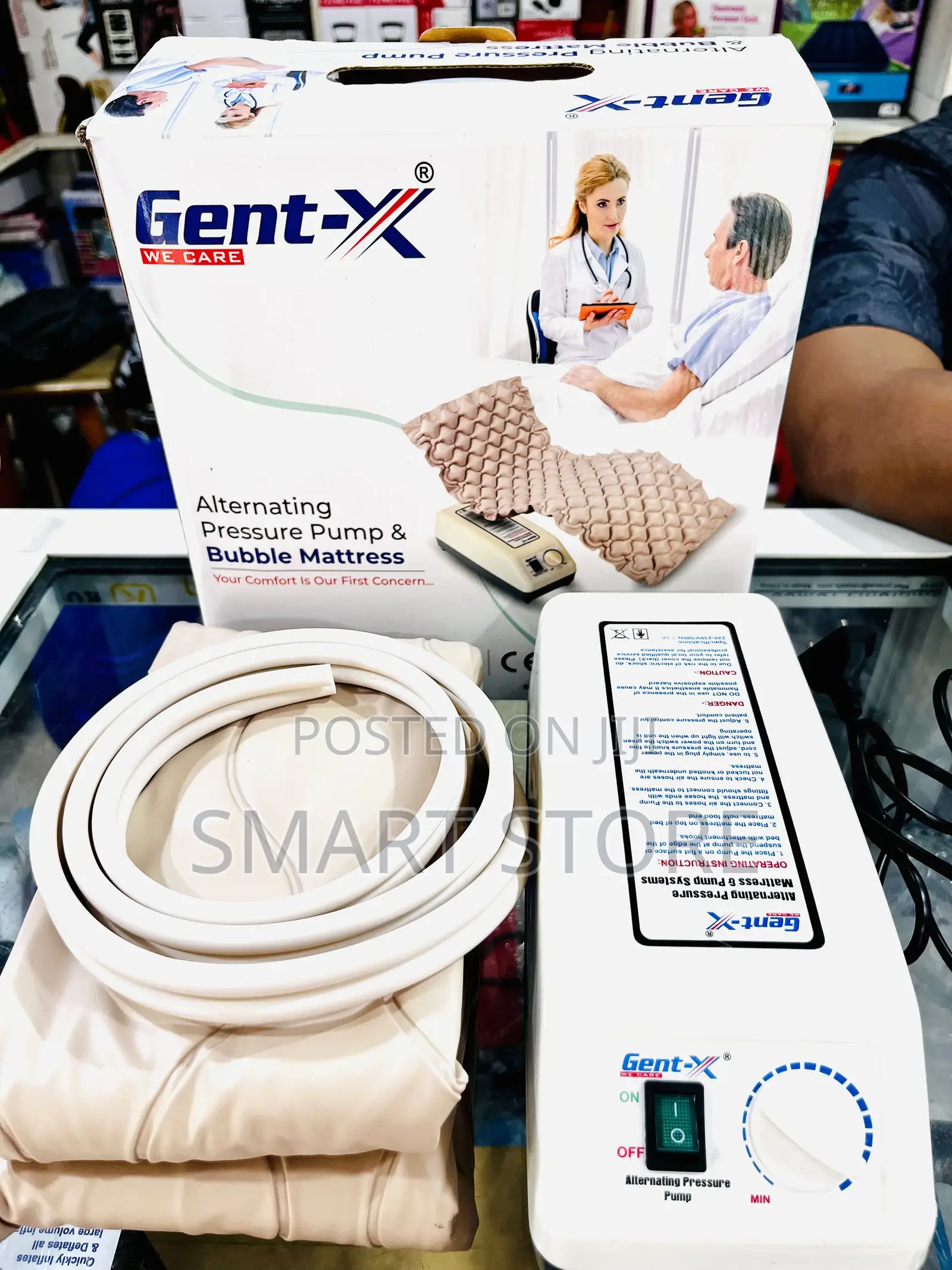 Gent-x Alternating Pressure Pump Bubble Mattress