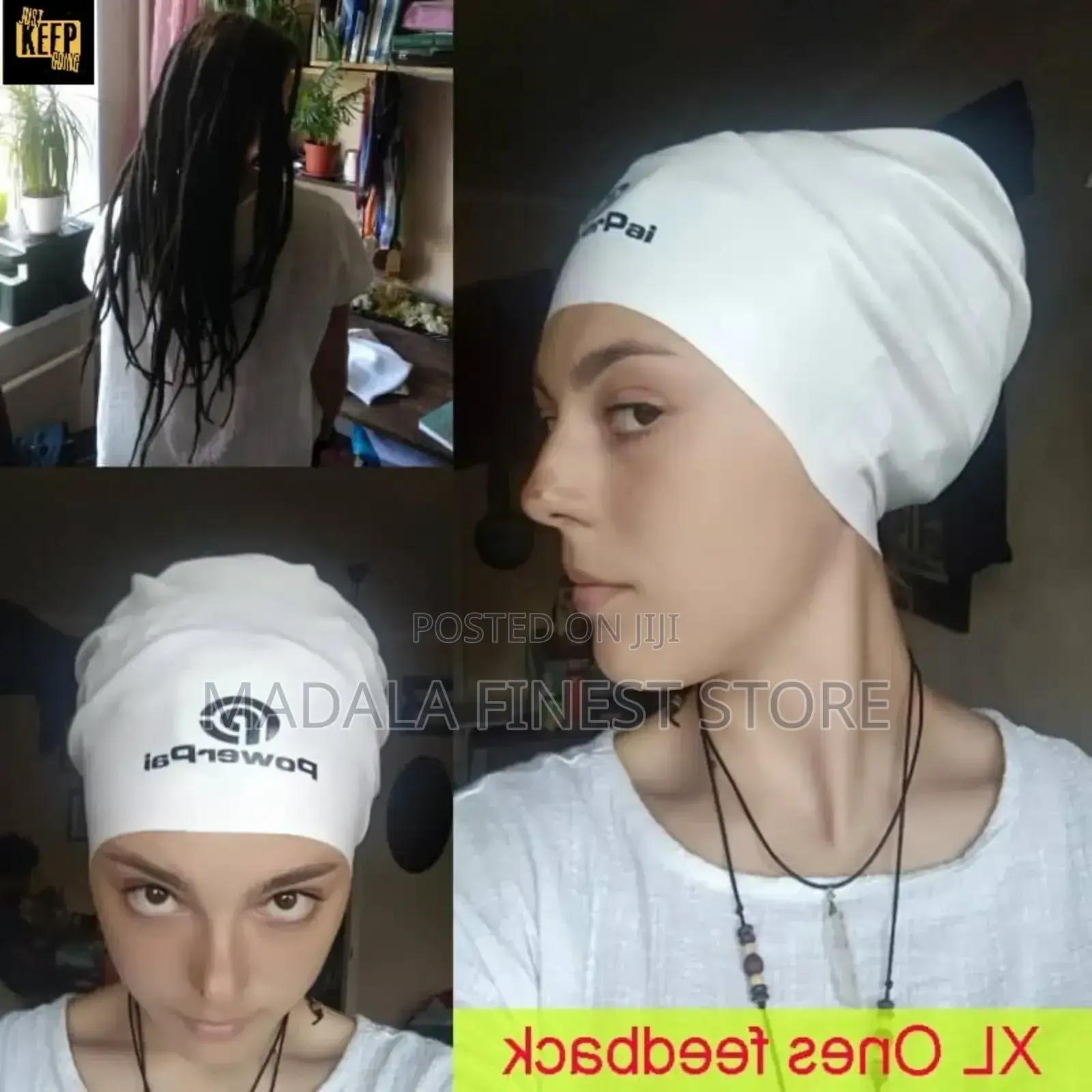 Long Hair Swimming Cap Xl