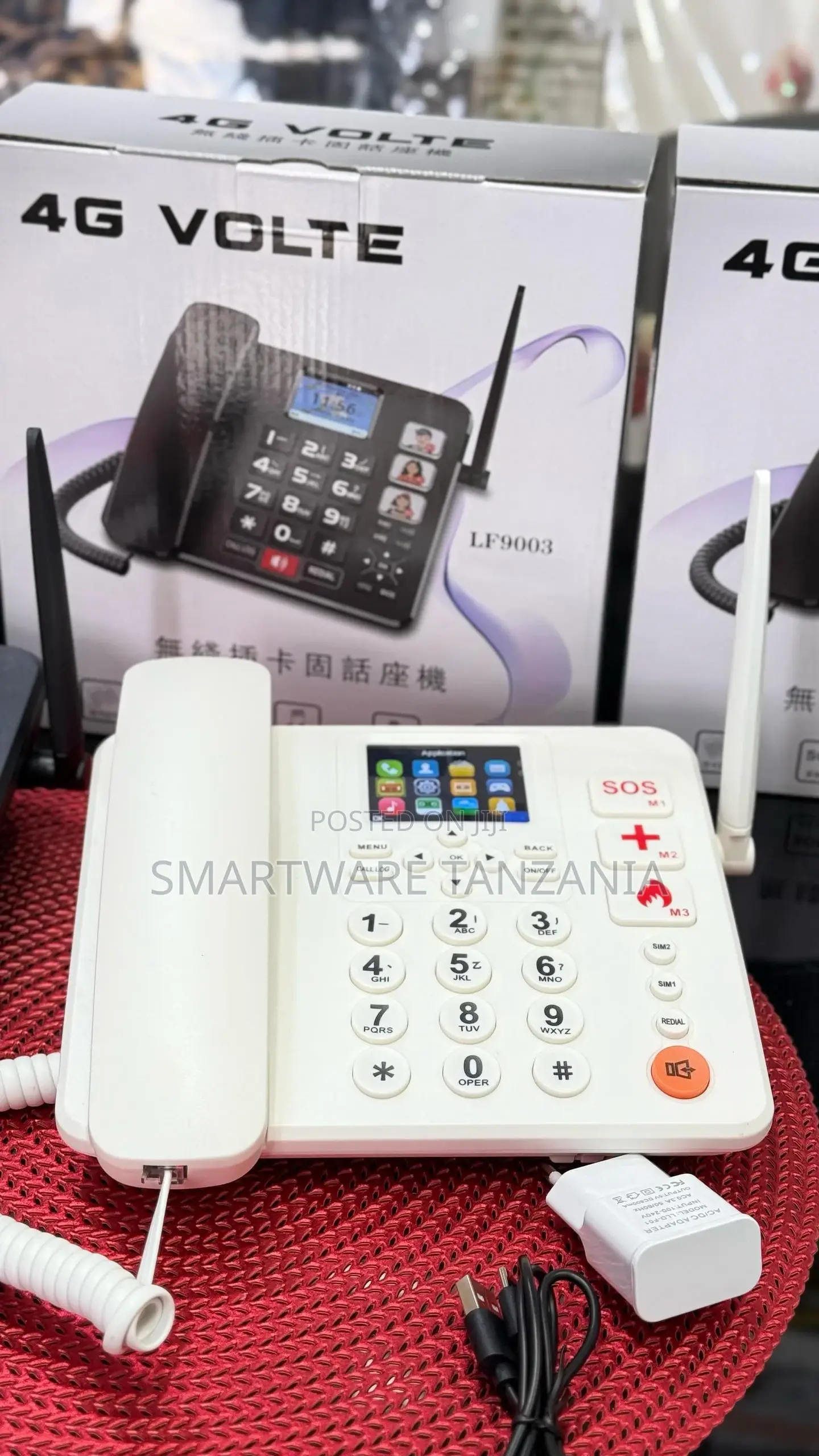 Home Wireless Quadband GSM Classic Desk Telephone Telephone