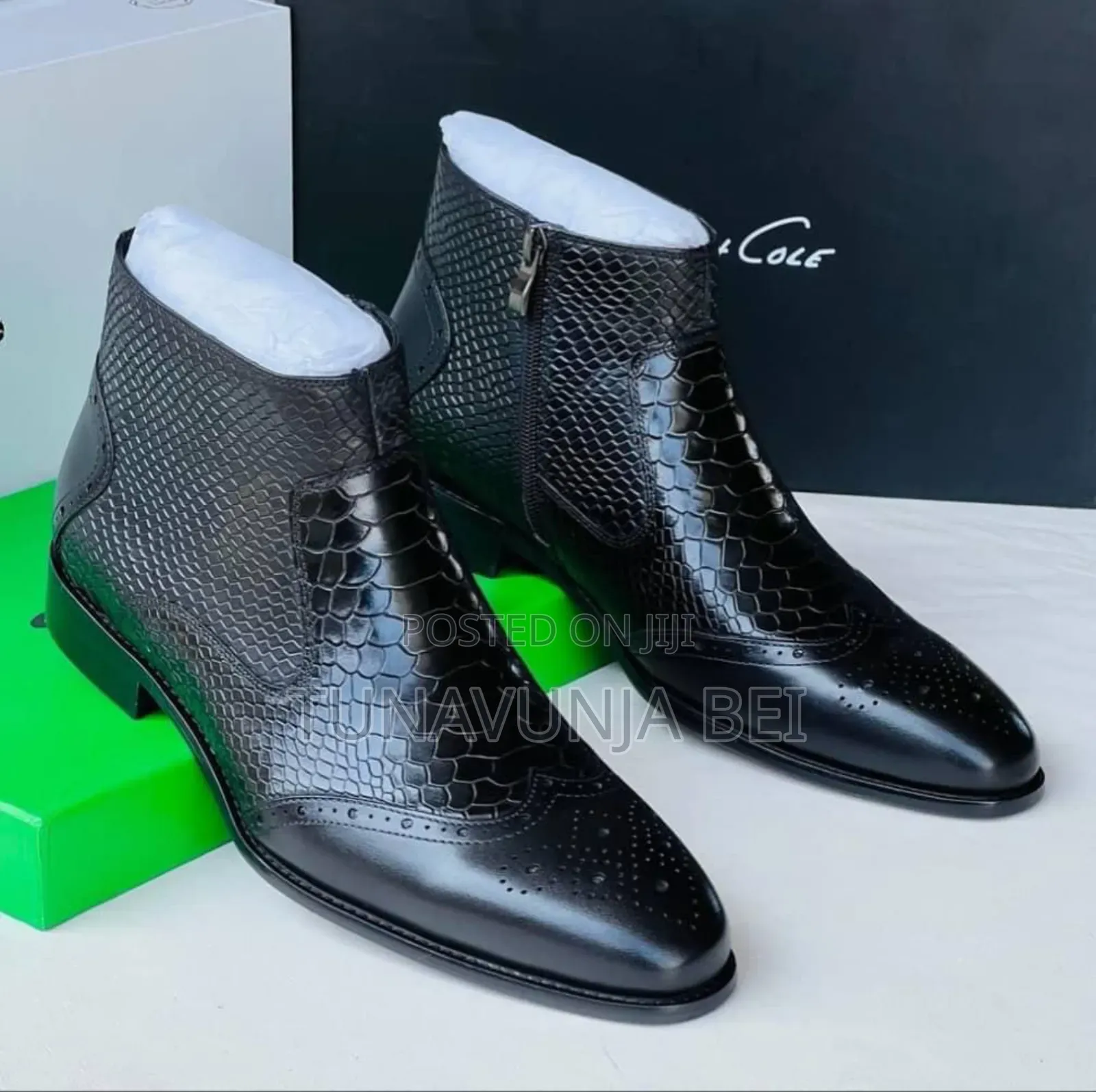 Cracks Boots Black /  Quality Leather