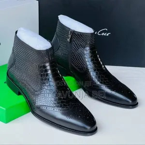 Cracks Boots Black /  Quality Leather