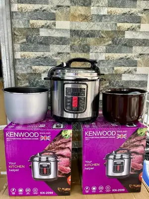 Kenwood Eletric Pressure Cooker 6 L Sufuria Mbili