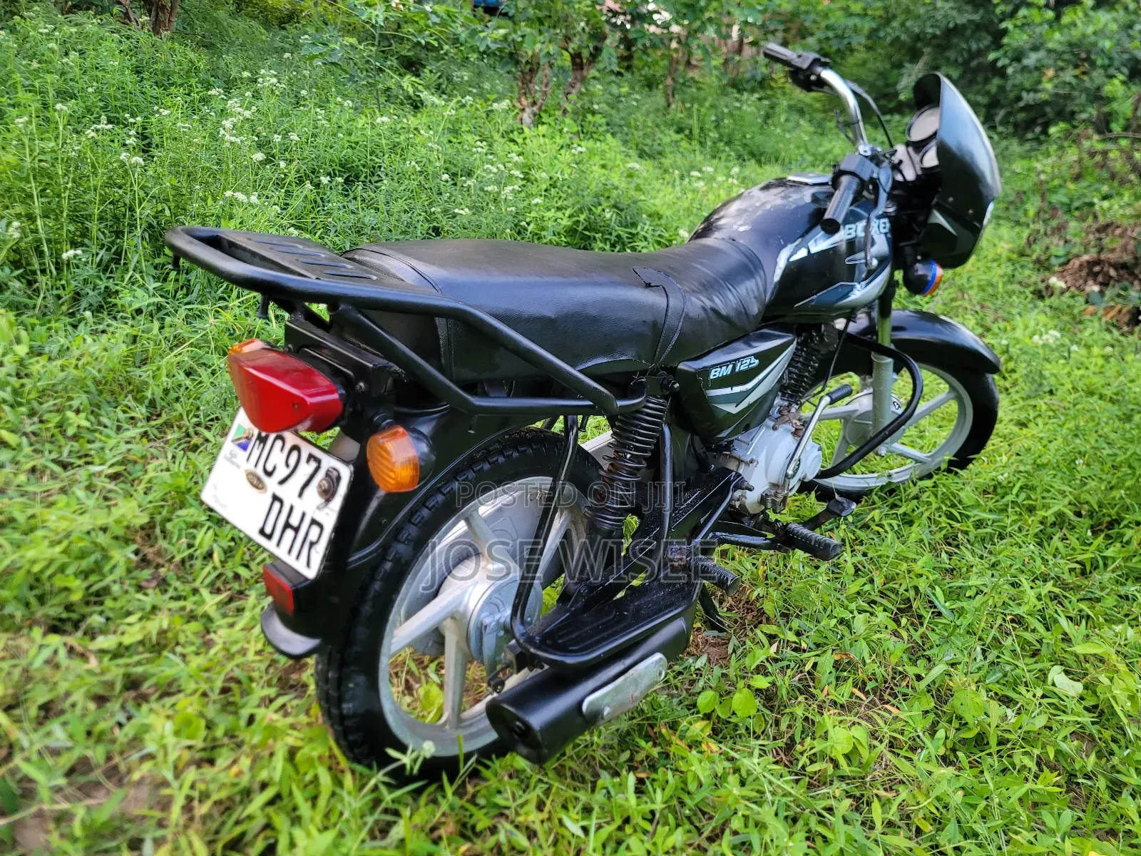 Bajaj Boxer 125 2025 Black