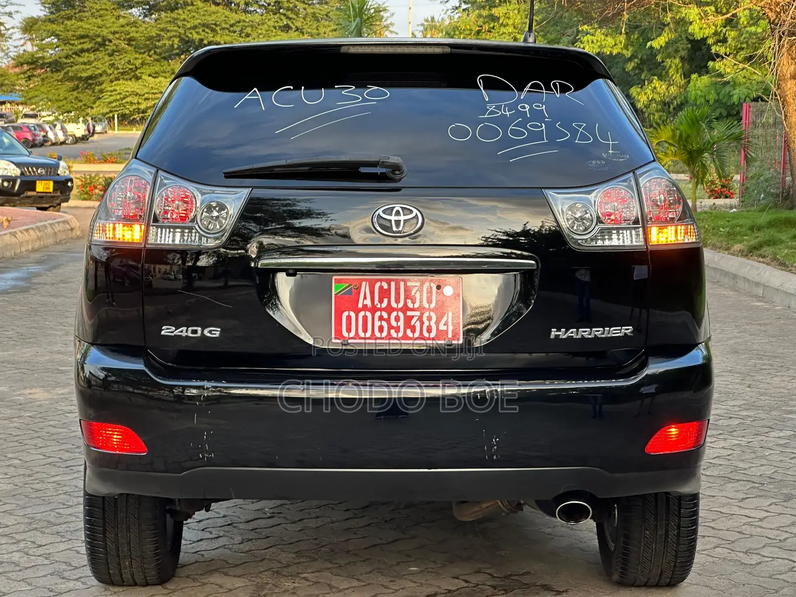 Toyota Harrier 2012 Black