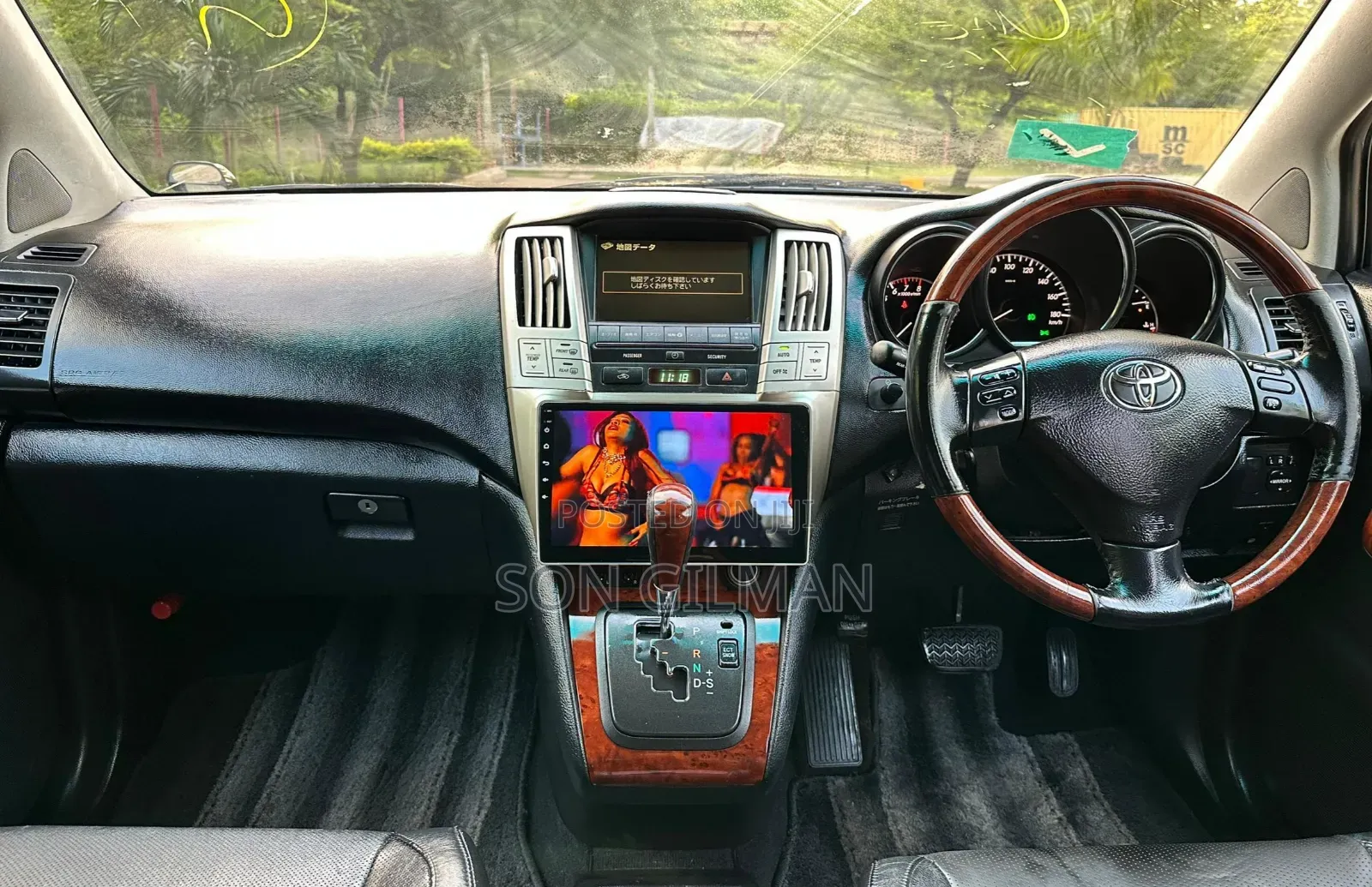 Toyota Harrier 2012 Black