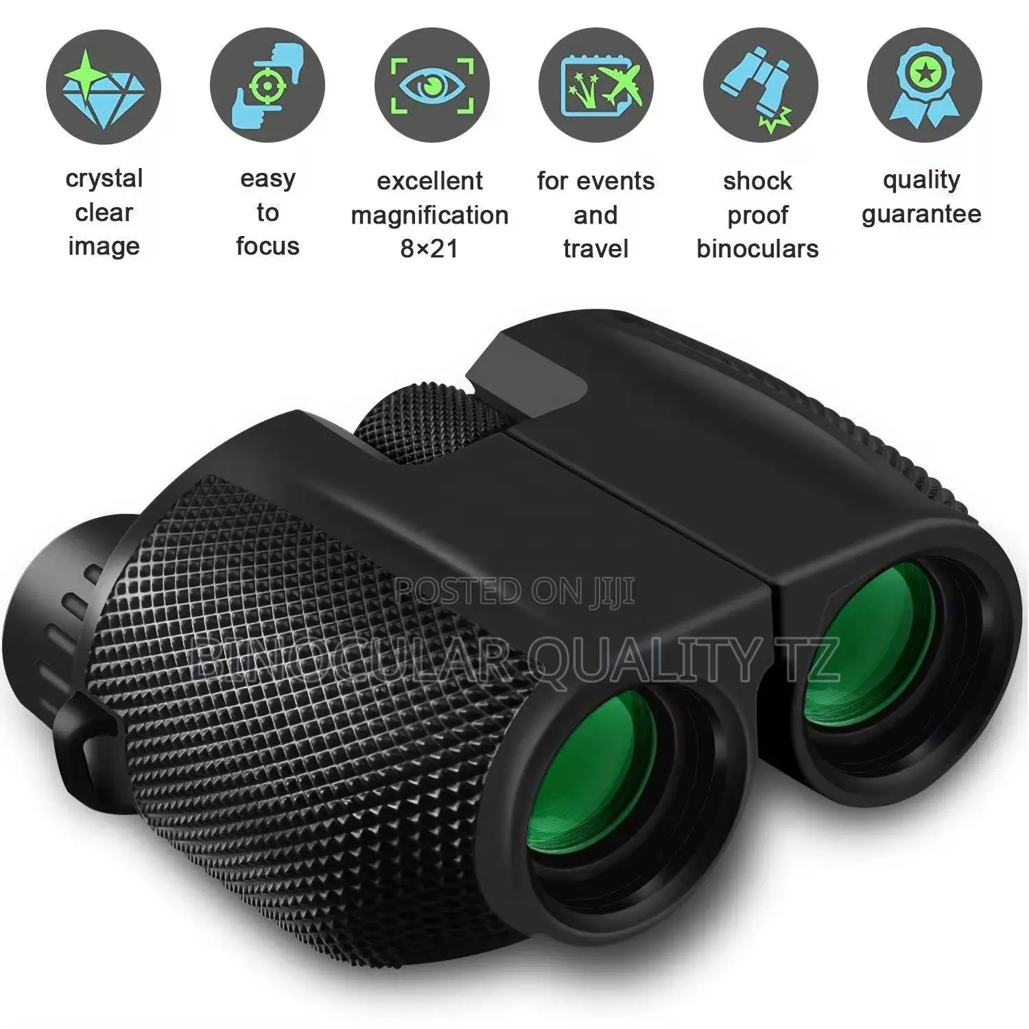 Portable Binoculars 10x25