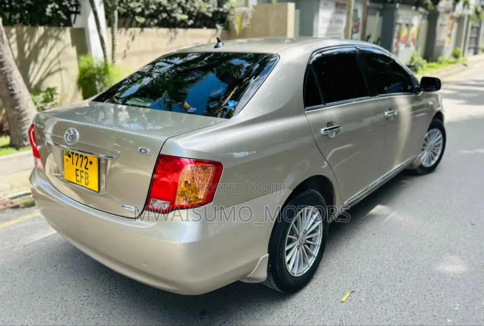 Toyota Axio 2008 Gold