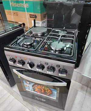 Alitop Cooker Plate 3 Gas Plate 1 Umeme Na Oven Ya Umeme