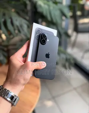New Apple iPhone 16 128 GB Black