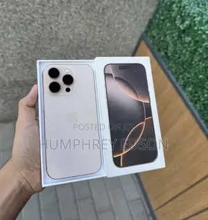 New Apple iPhone 16 Pro 128 GB Gold