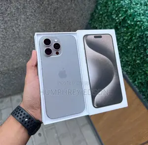 New Apple iPhone 15 Pro Max 256 GB Silver