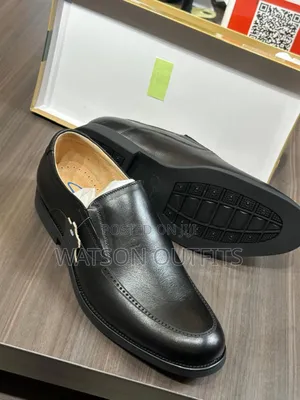 Men's Black Clarks Shoes Original New