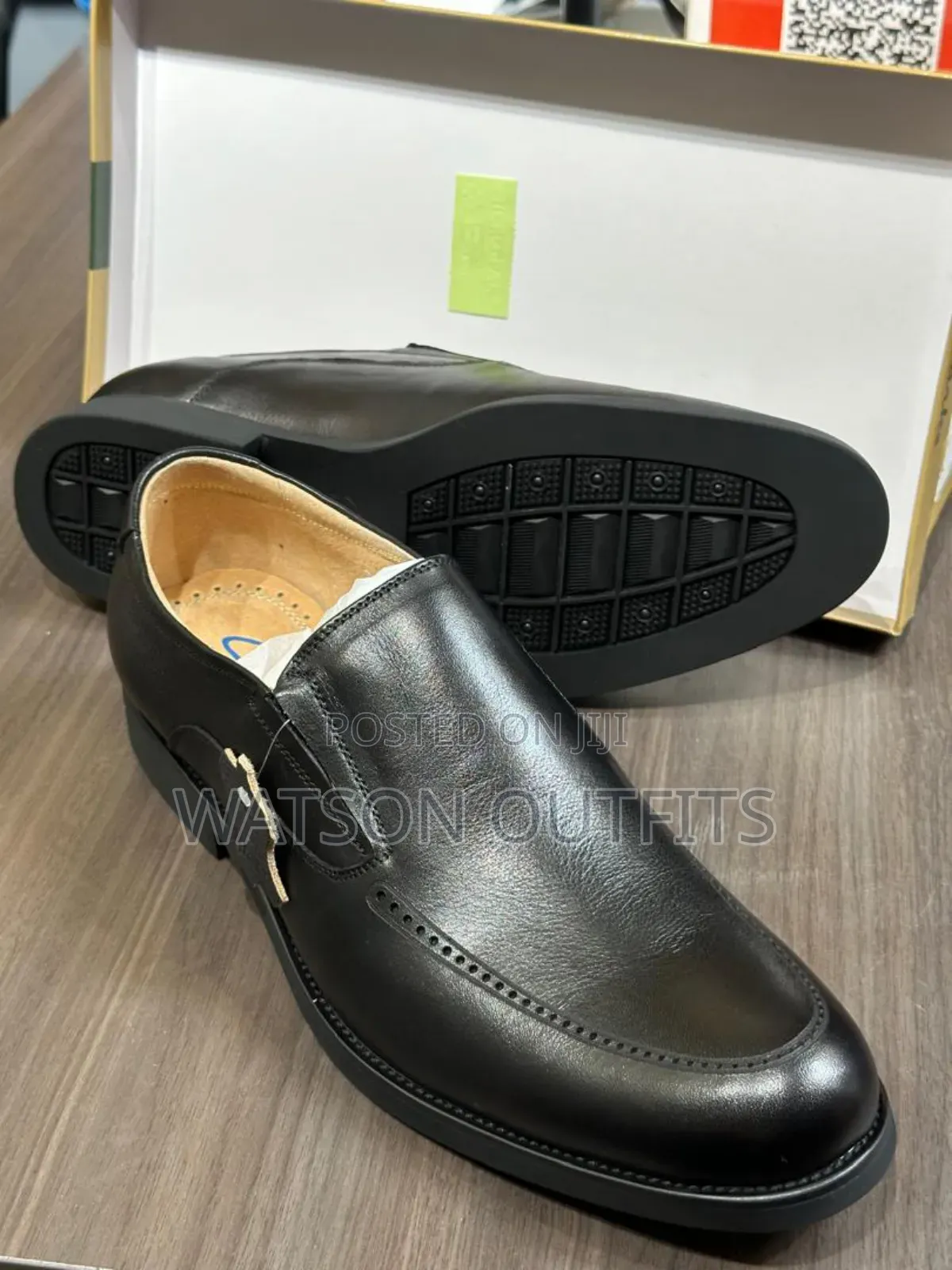 Men's Black Clarks Shoes Original New