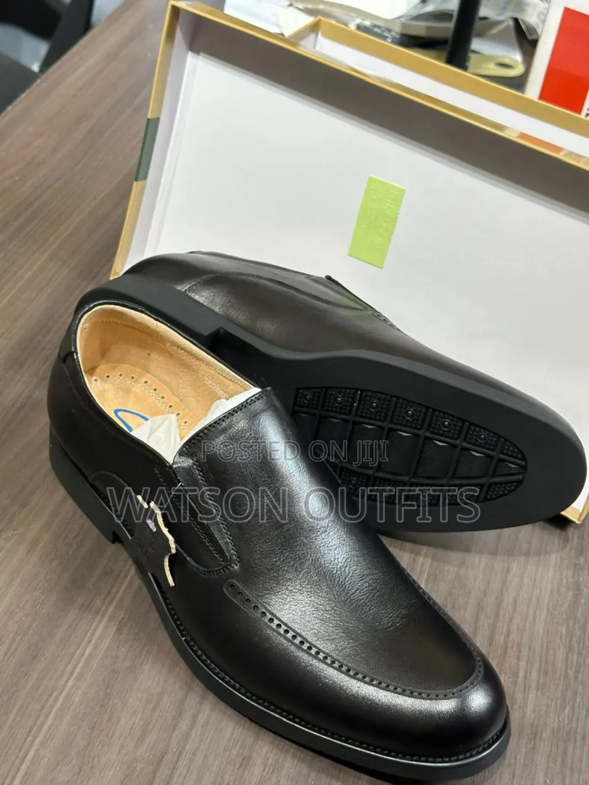 Men's Black Clarks Shoes Original New