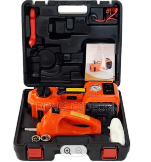 Electric Jack With Air Compressor and Opener Nuts