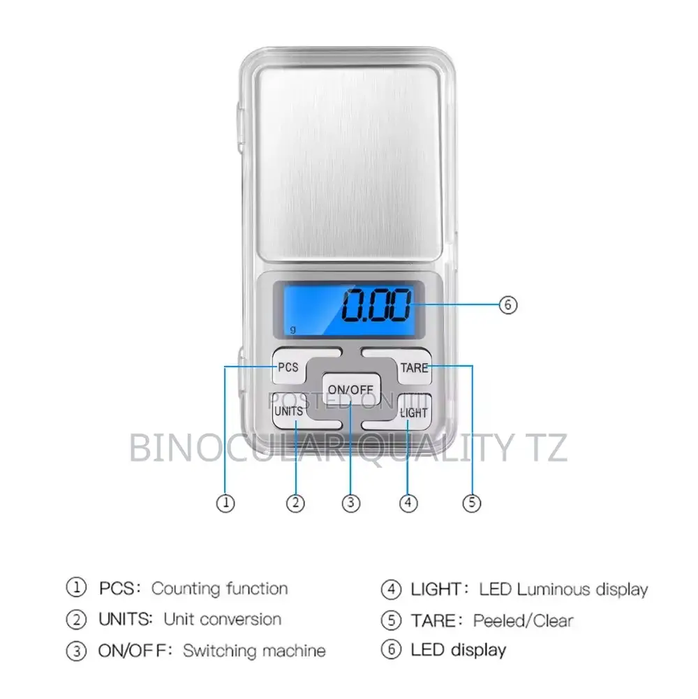Pocket Scale 500g
