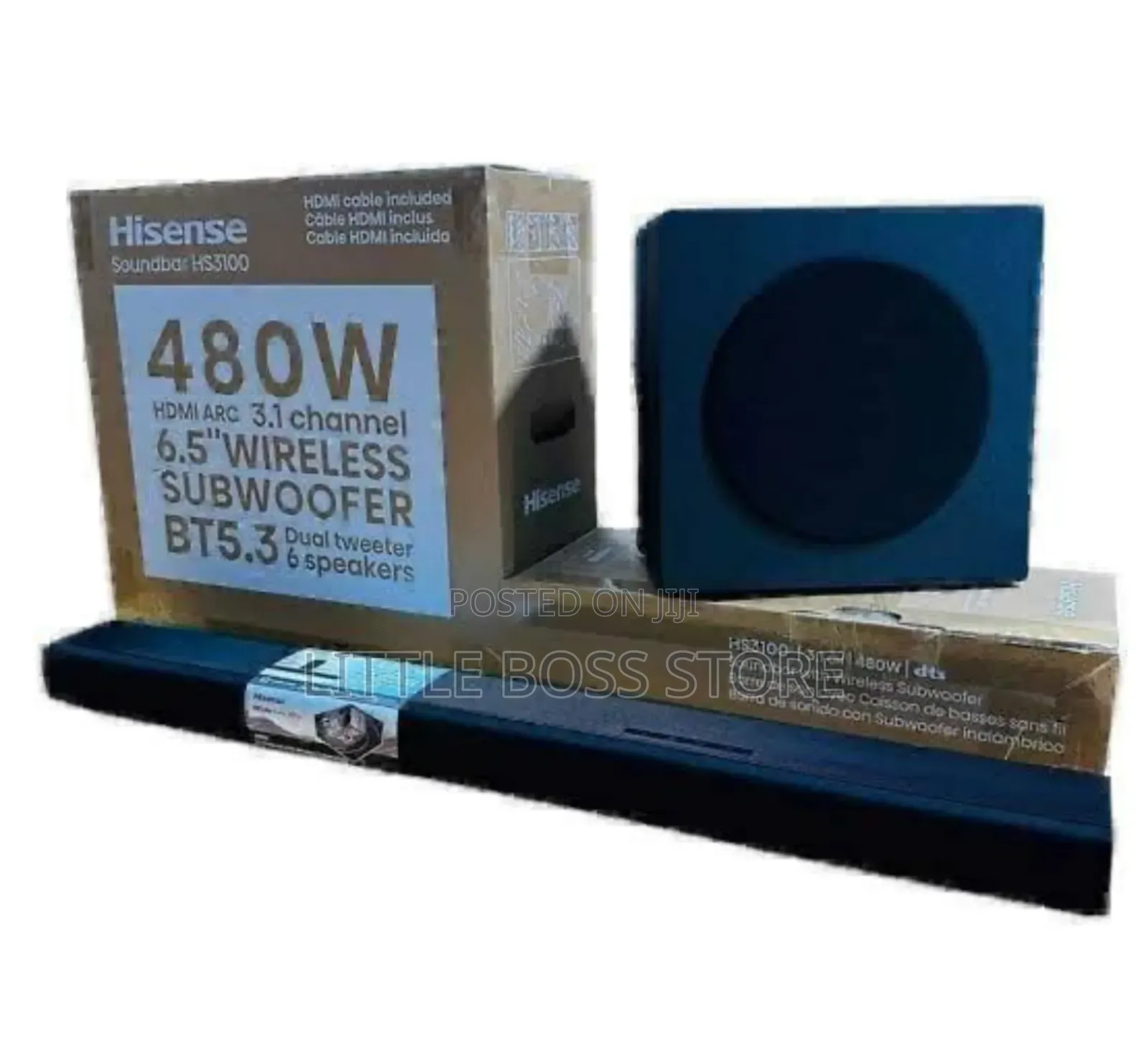 Hisense Sound Bar Watts 480