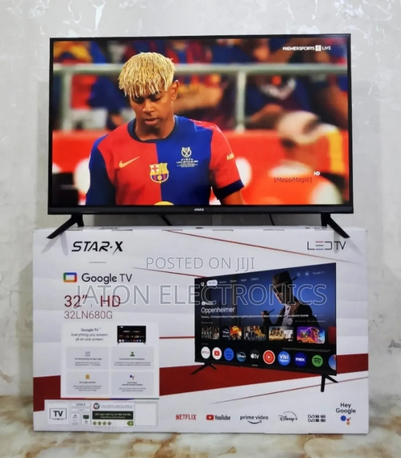 Star-X 32"
Inches Smart Tv