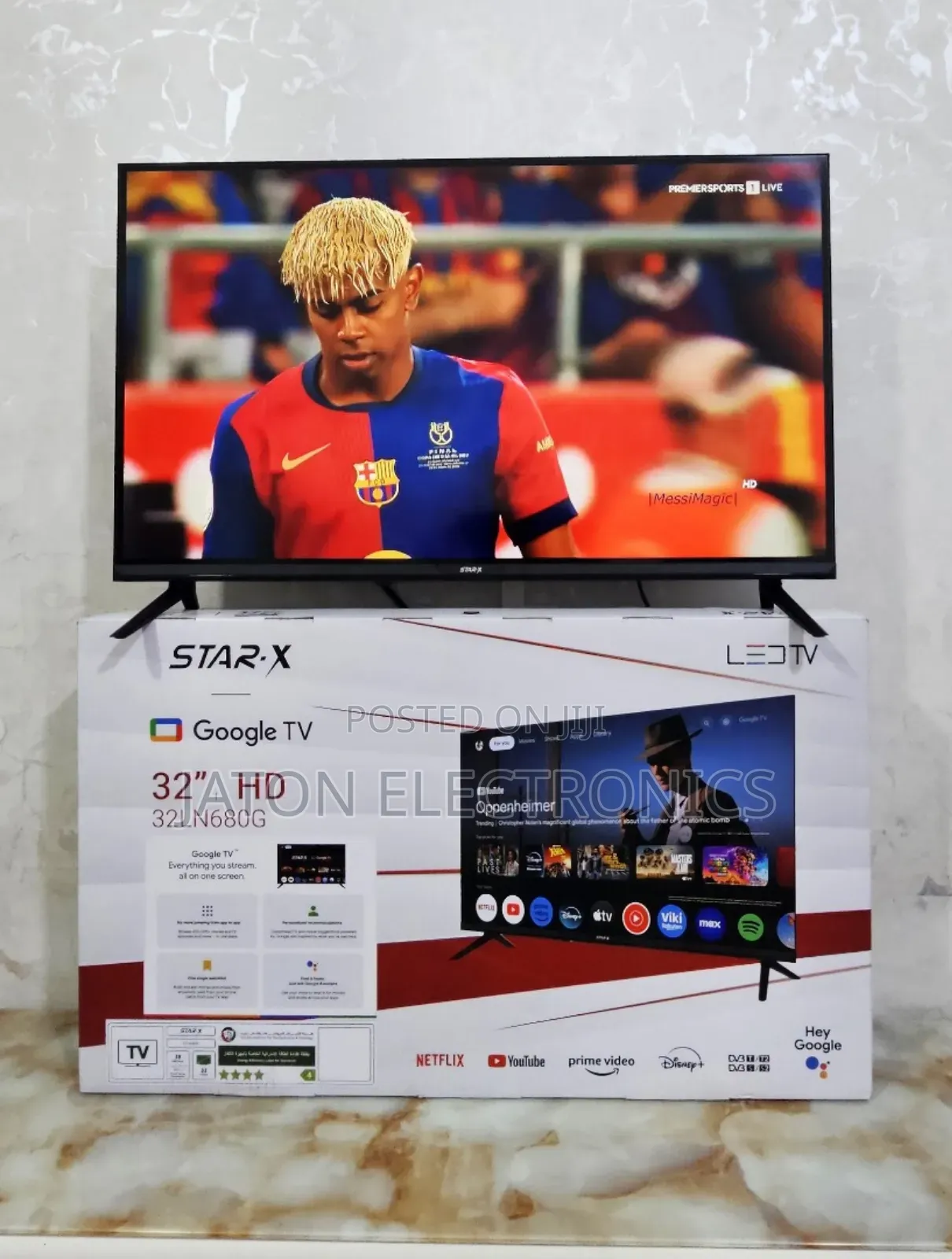 Star-X 32"
Inches Smart Tv