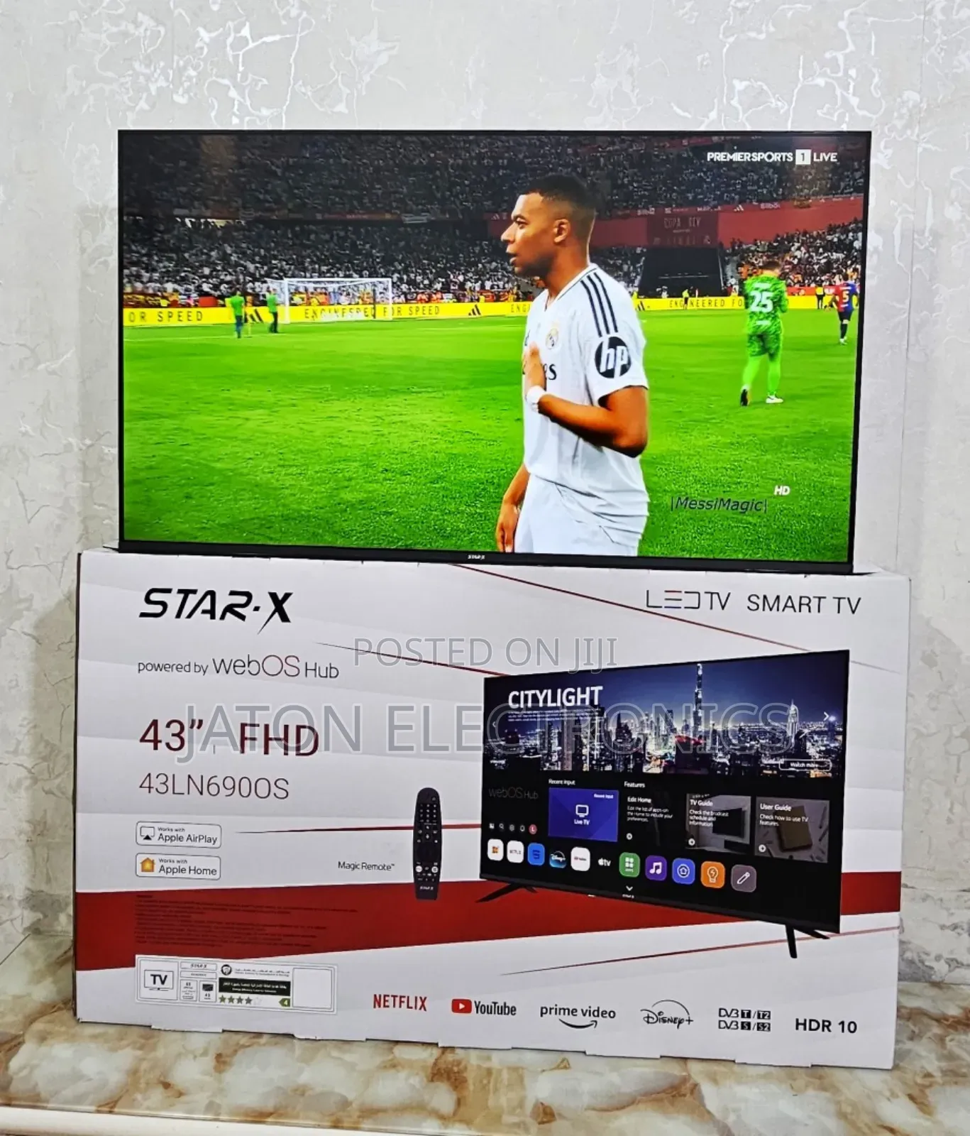 Star-X 43inches Smart Tv