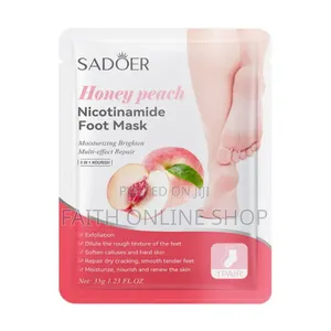 Photo - Sadoer Honey Peach Nicotinamide Foot Mask
