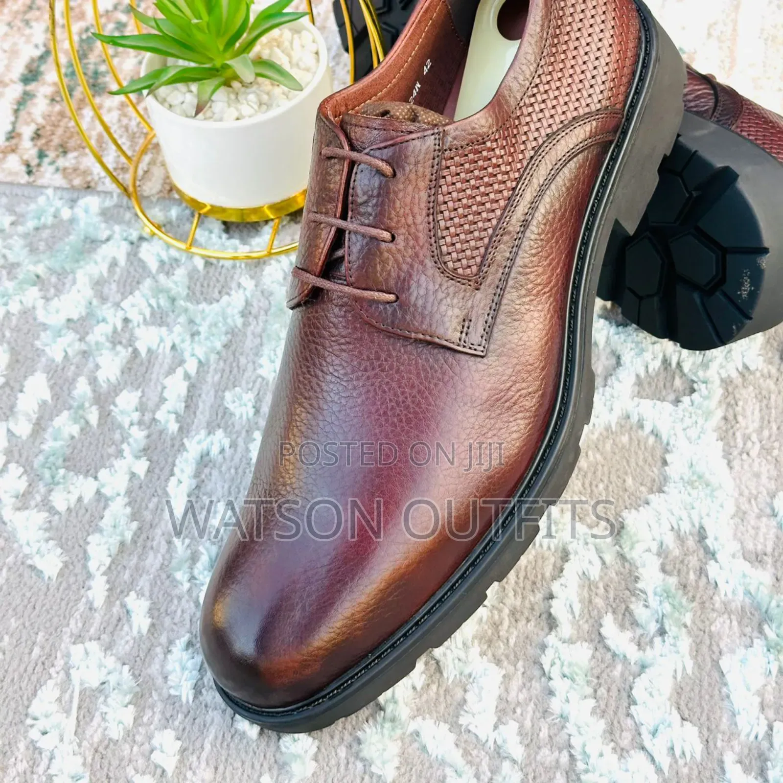 Executive Outing Men's Leather Materials Shoes