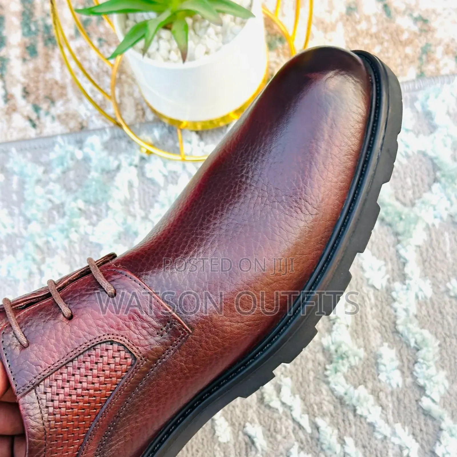 Executive Outing Men's Leather Materials Shoes