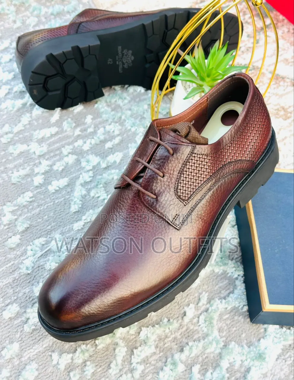 Executive Outing Men's Leather Materials Shoes