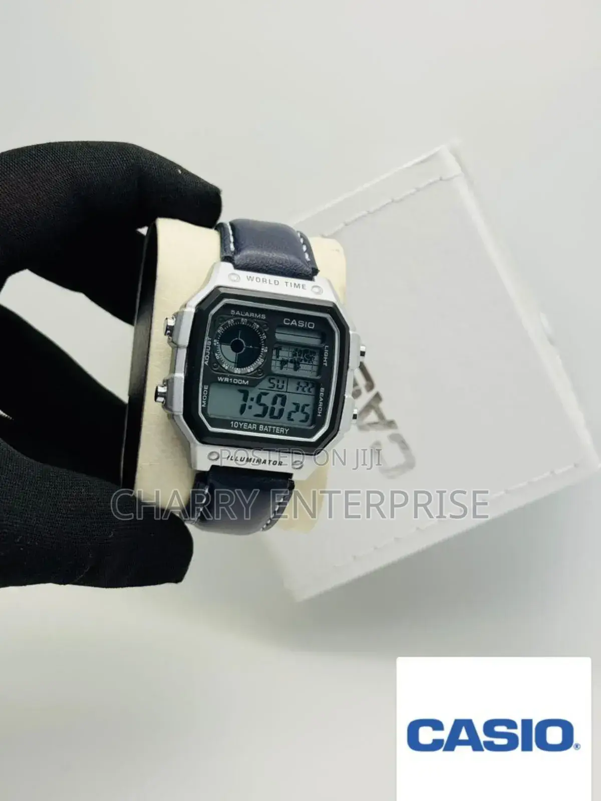Casio Vintange Heavy Digital Watch Alarm Stop Watch Day Date