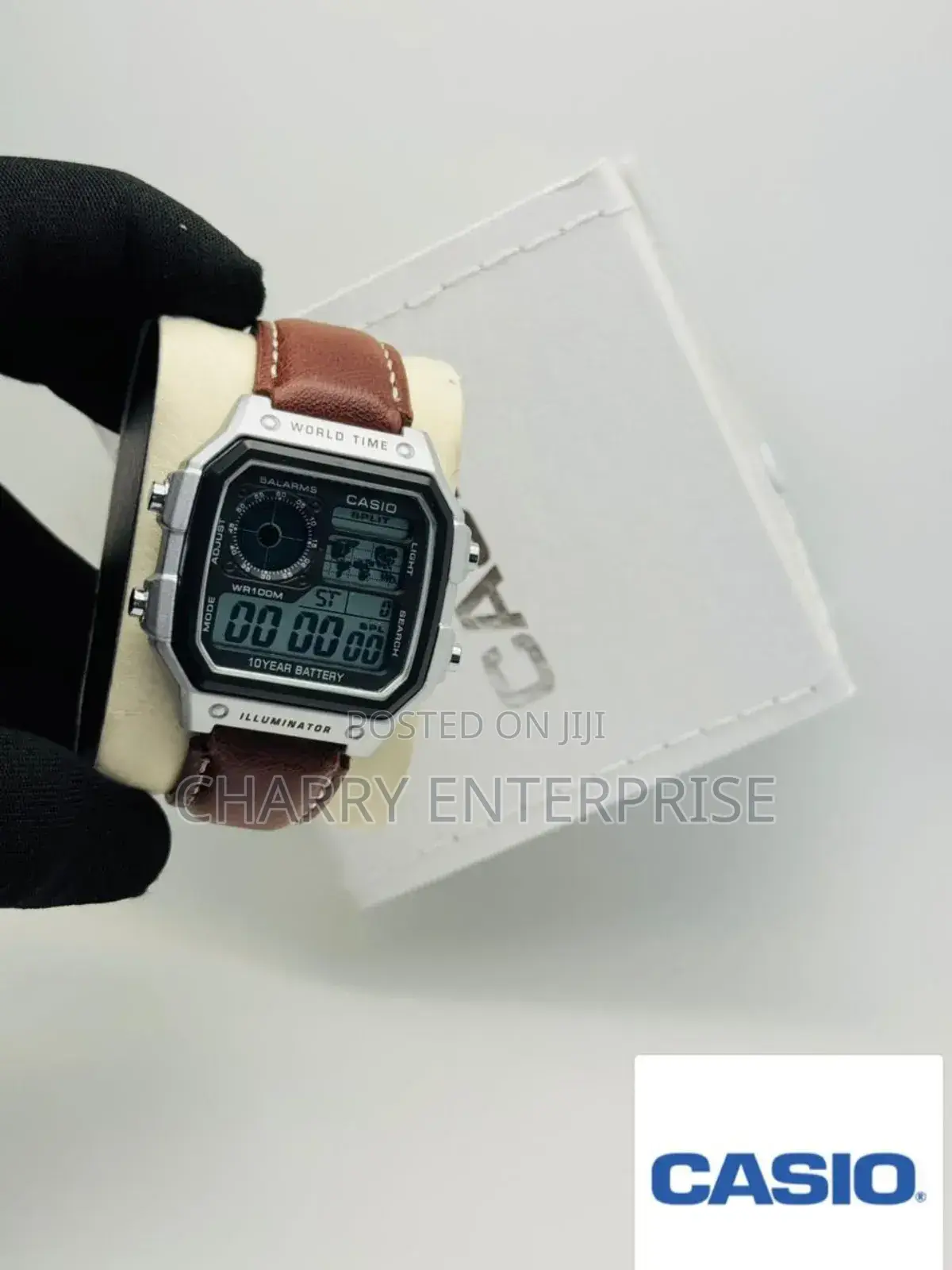 Casio Vintange Heavy Digital Watch Alarm Stop Watch Day Date