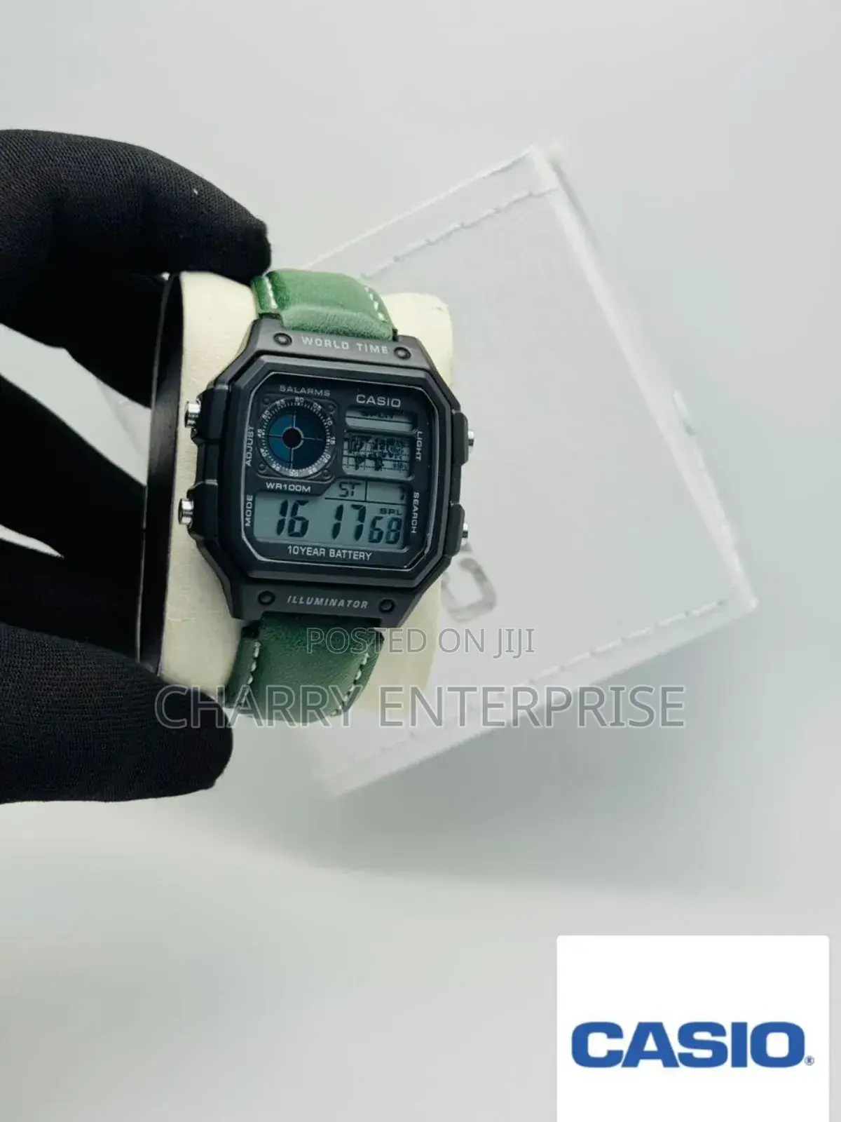 Casio Vintange Heavy Digital Watch Alarm Stop Watch Day Date