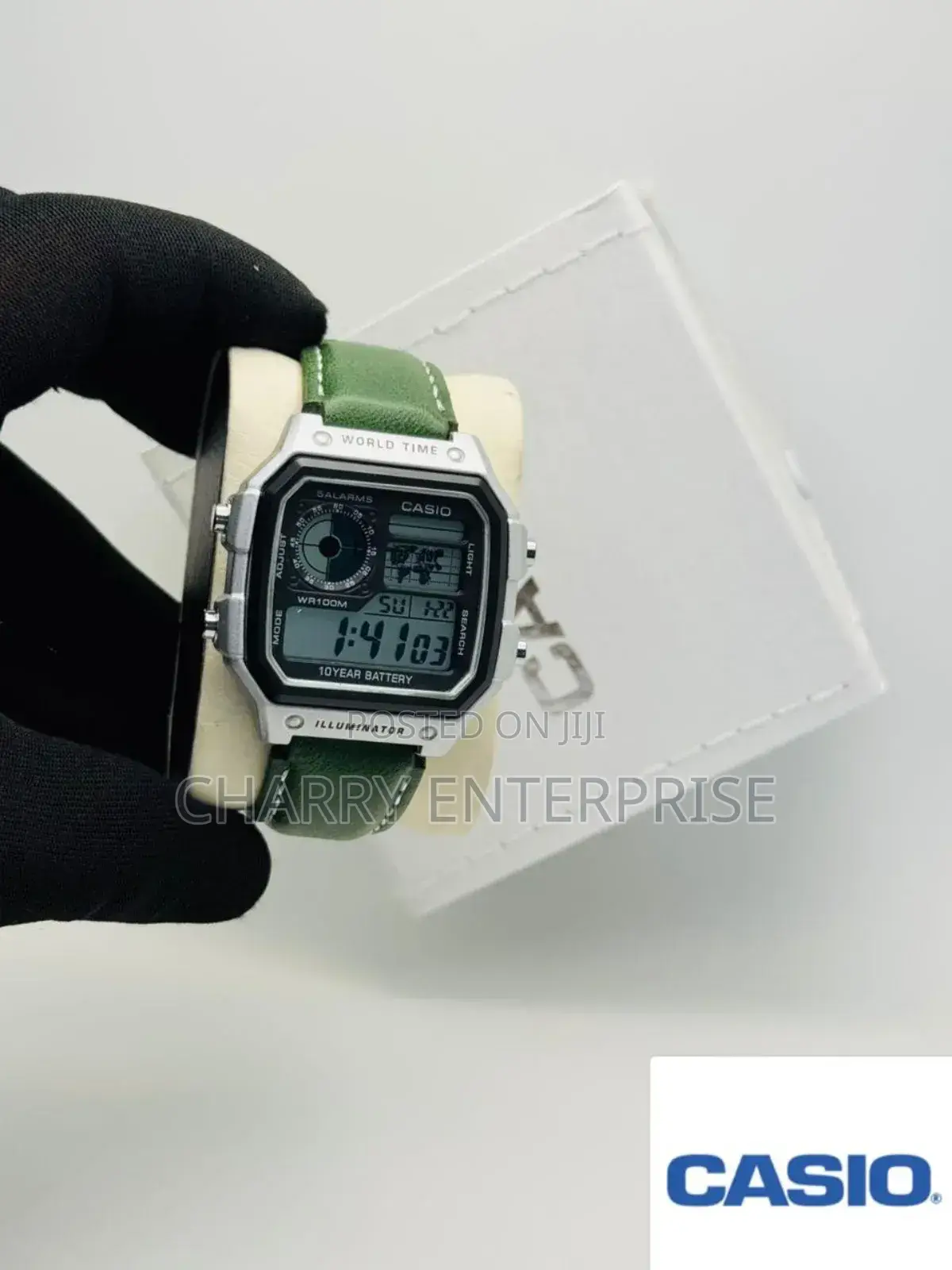 Casio Vintange Heavy Digital Watch Alarm Stop Watch Day Date