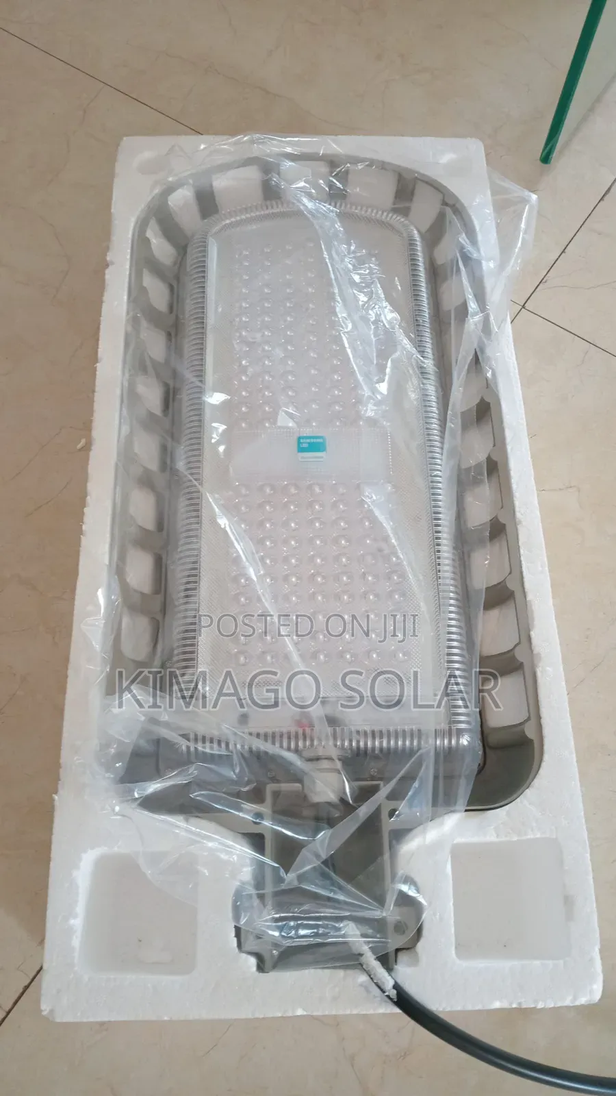 Solar Street Light + Panel Bluecarbon Original 375,000 Tu!