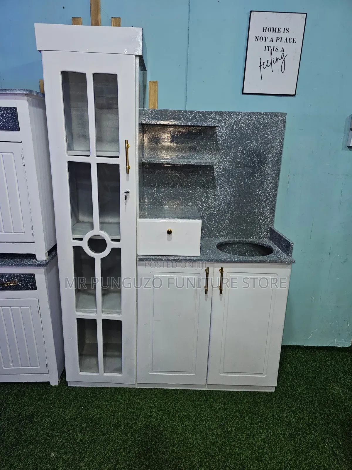 Kitchen Cabinets Ya Mtungi Wa Ges White Full