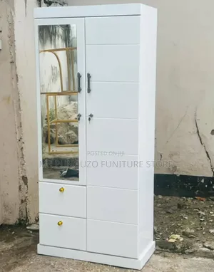 Kabati Milango Miwili Classic Sana Imara Mbao Ngumu 