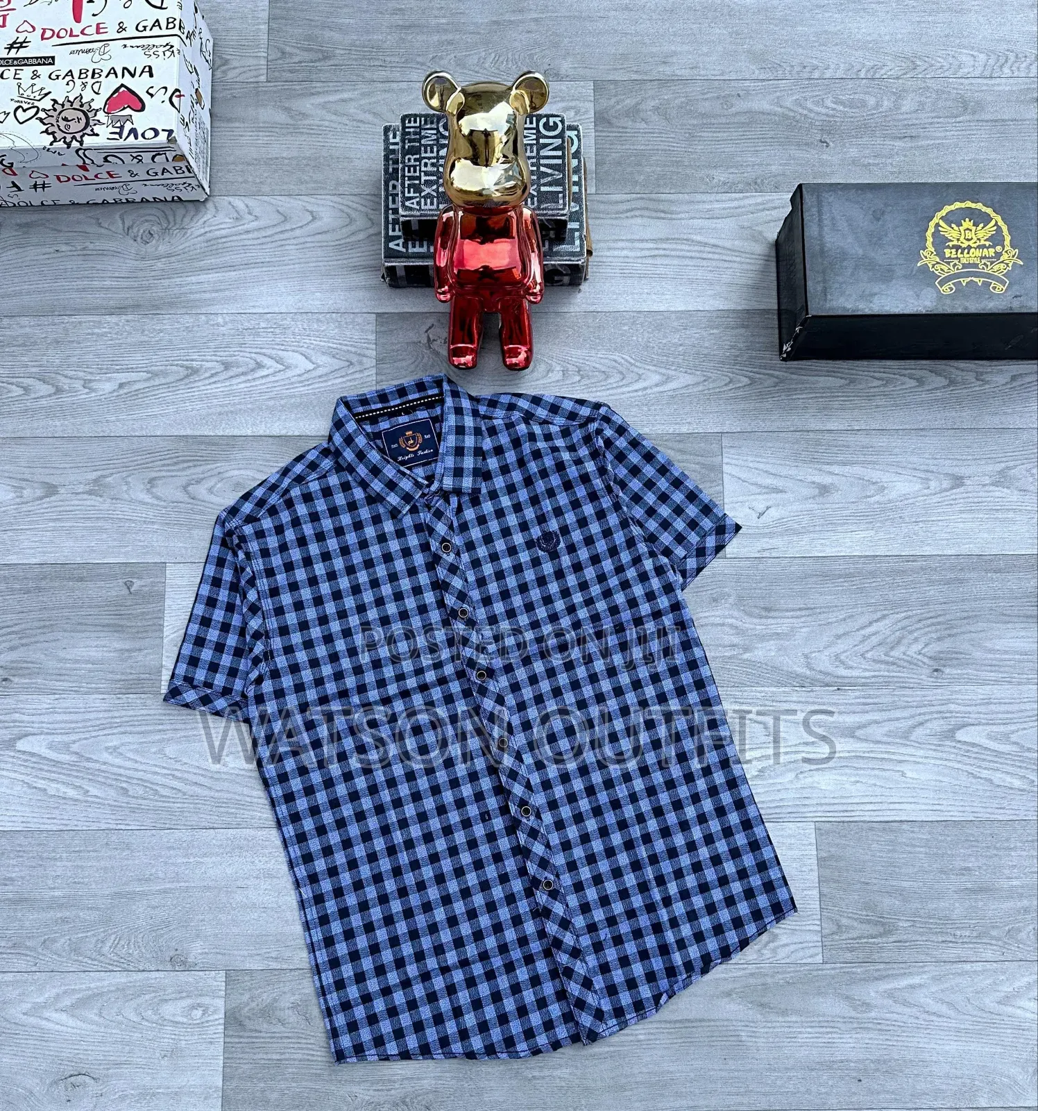 Men's Multicolour and Draft Design Shirts