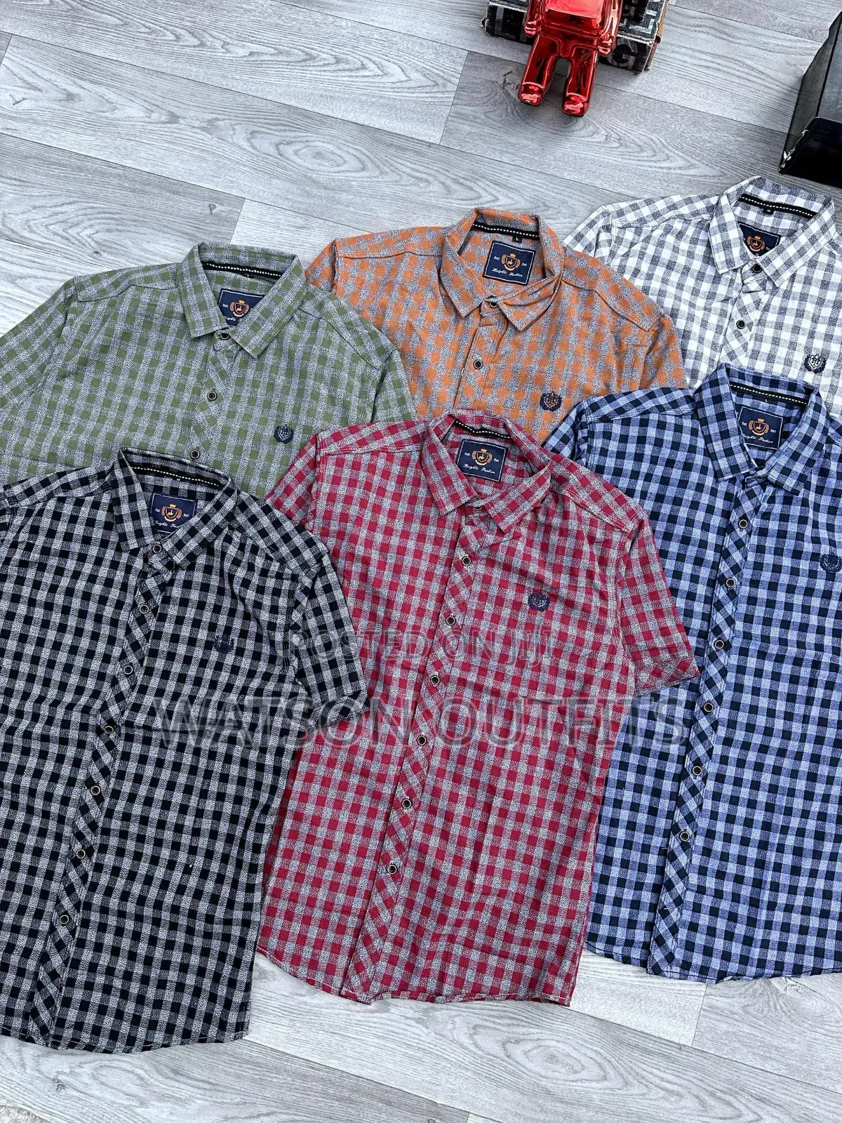 Men's Multicolour and Draft Design Shirts
