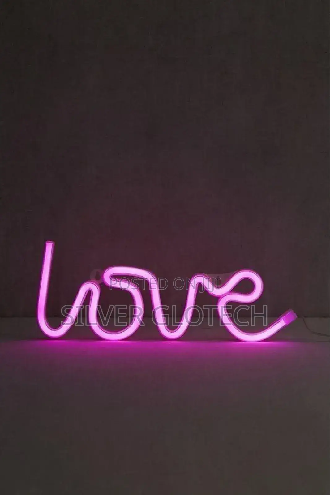 Neon Love Sign Light Available for Decolation
