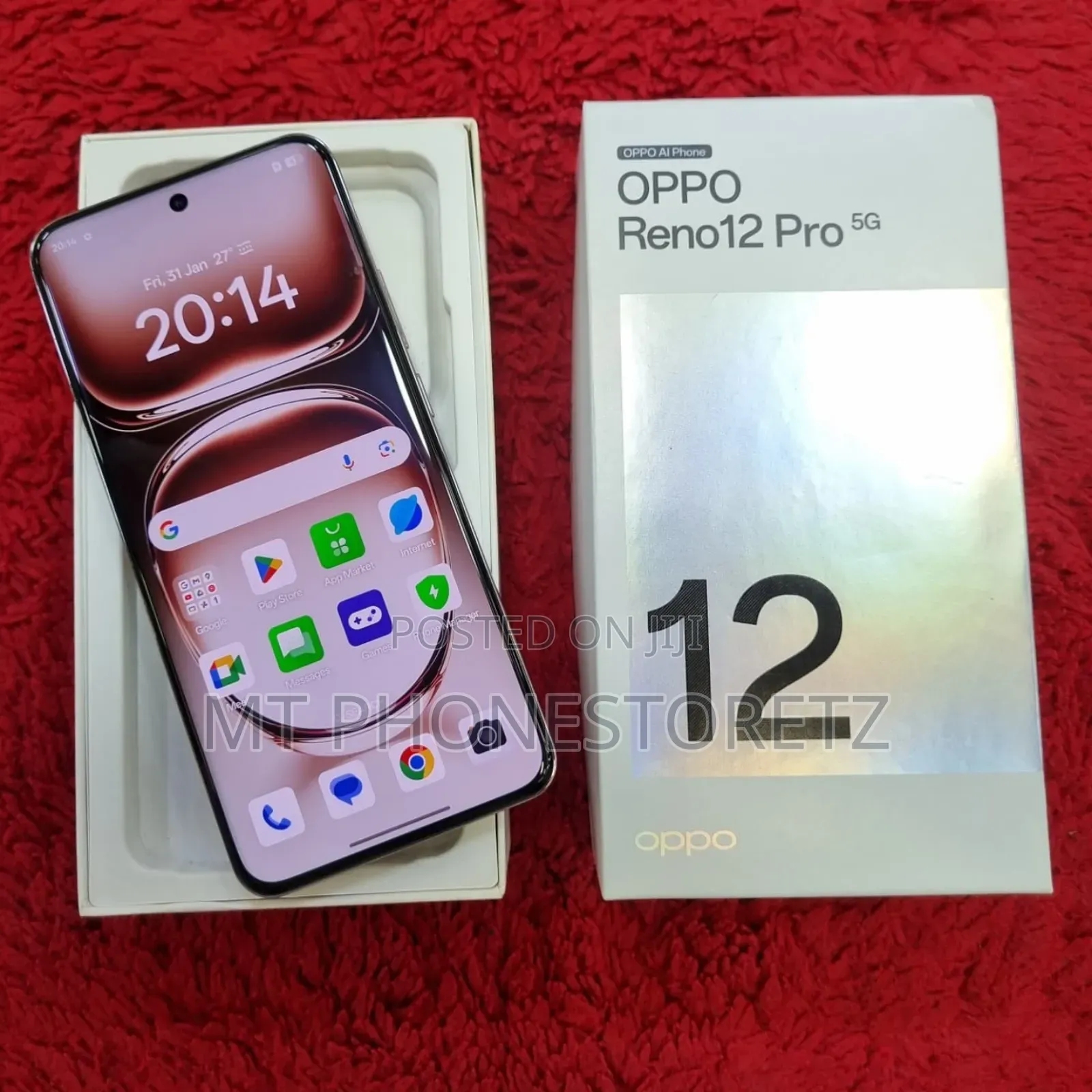 New Oppo Reno 12 5G 512 GB Rose Gold