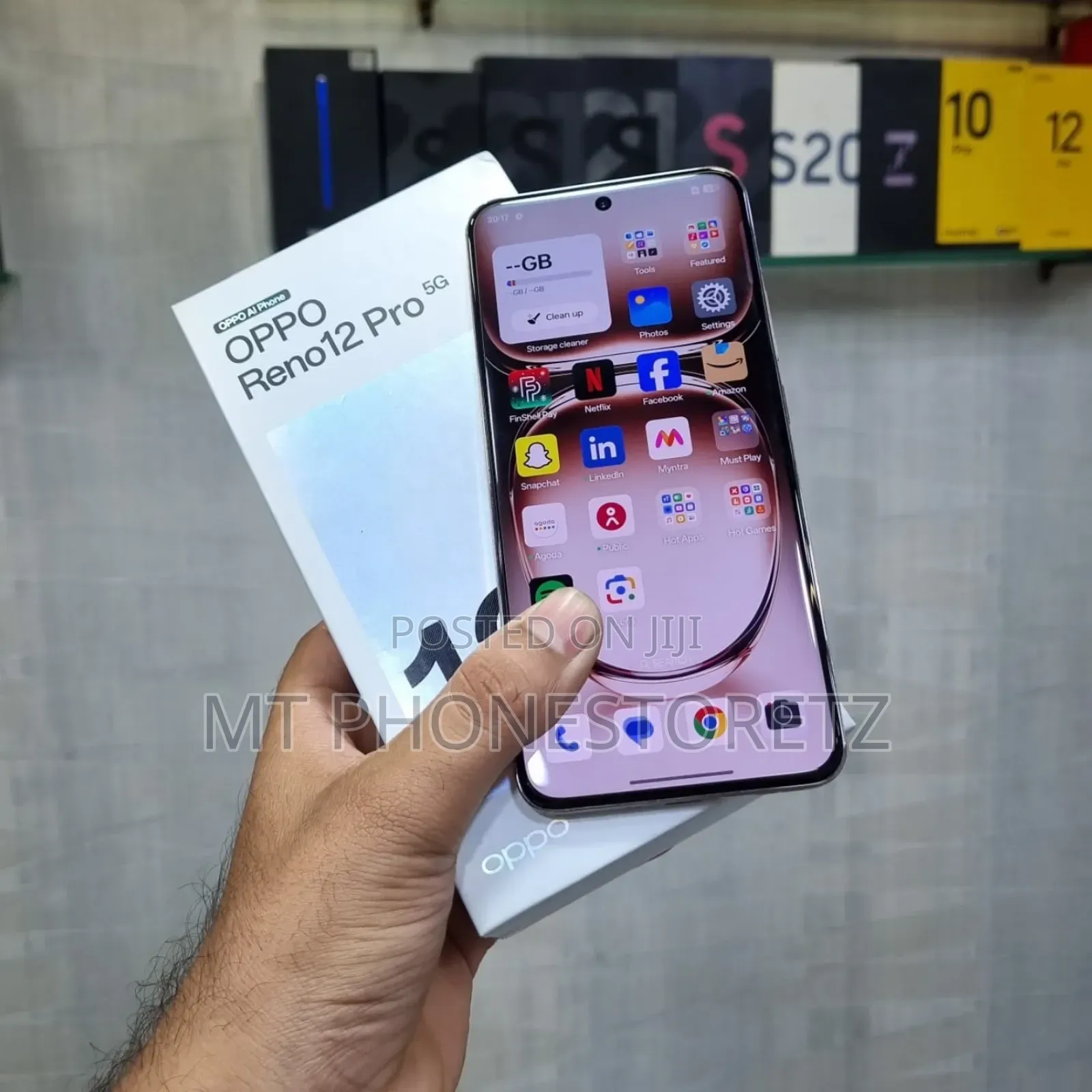 New Oppo Reno12 Pro 5G 256 GB Gold