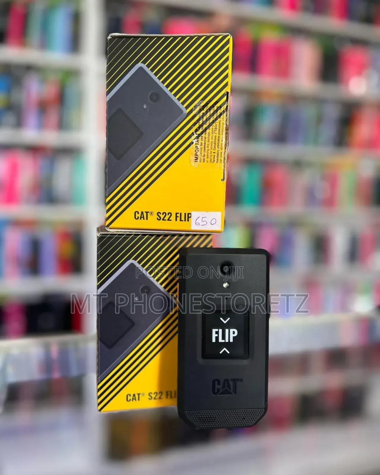New Cat S22 Flip 16 GB Black