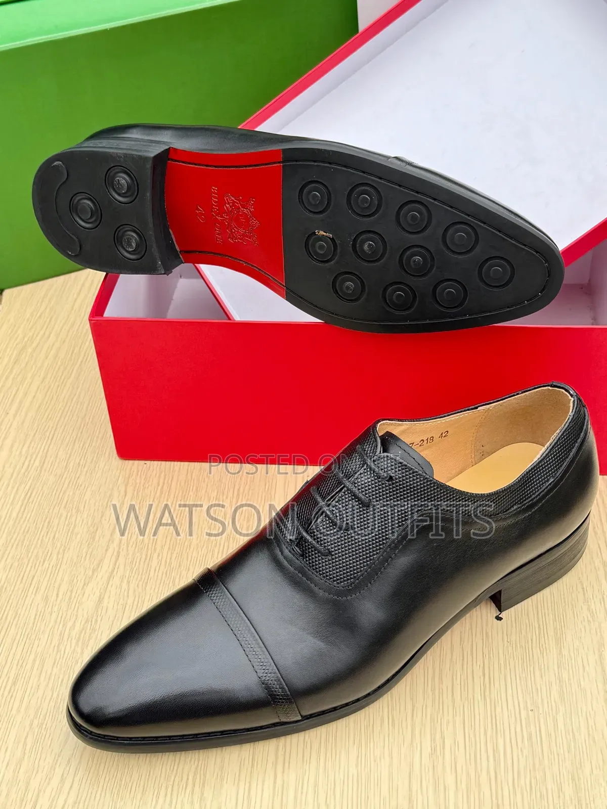 Men's Bidex One Leather Materials Shoes