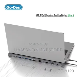 Go-Des 14 in 1 Usb C Type-C Hub Docking