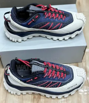 New Men's Moncler Leather Shoes