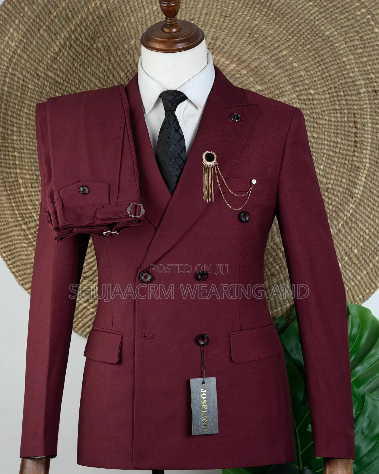 Maroon Stylish Suits/Changing Your Status