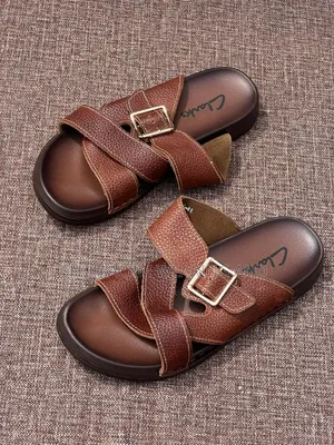 Simplify With Our Stunning Sandals/Leather Sandals